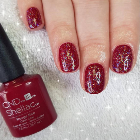 CND Shellac Rouge Rite Creations Beauty